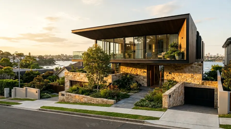 JS Construction Sydney luxury home build sandstone site concrete slab Eastern Suburbs